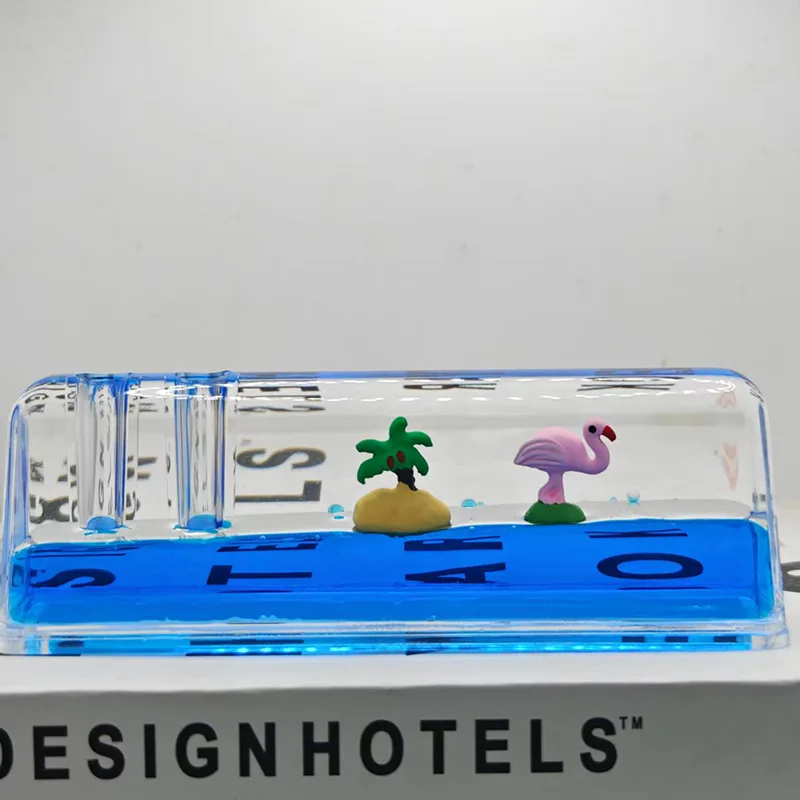 アクリルリキッドグリッターペンホルダーオーナメントがスタイリッシュで機能的なデスクトップ装飾として賢い選択である理由