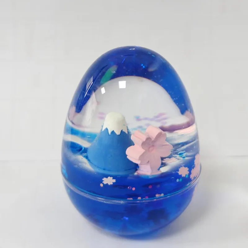 卵型流砂飾り