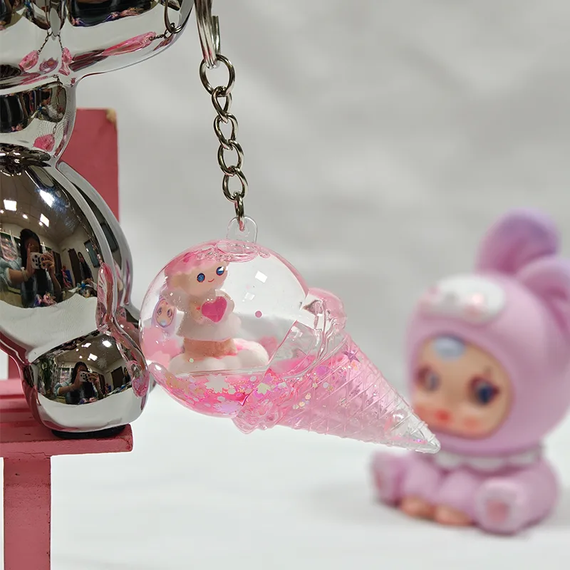 アイスクリームリキッドキーホルダー