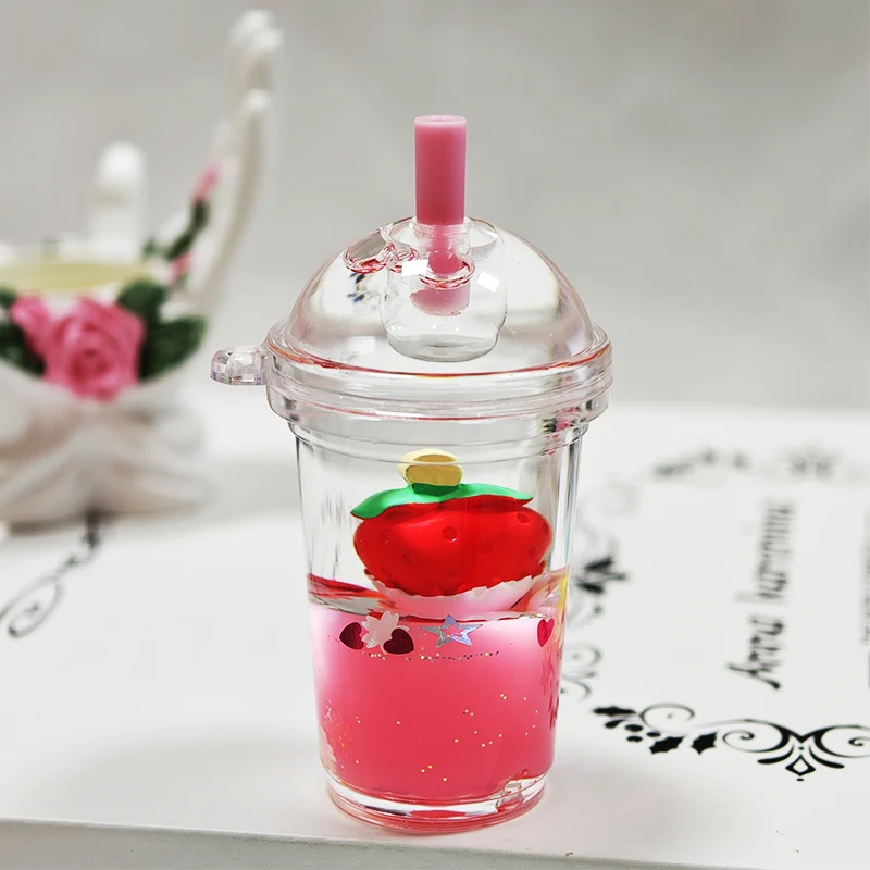 Liquid Milk Tea Cup Keychain Liquid Milk Tea Cup Keychain