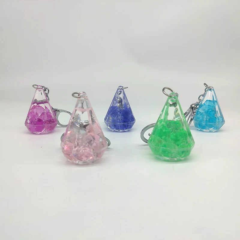 スモールダイヤモンド流砂キーホルダー